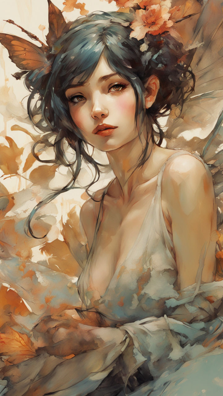 Vintage Fantasy Pin Up