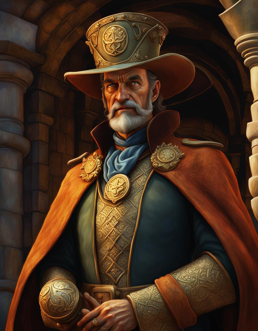 Discworld Commander Sam Vimes enchanting portrait Paul Kidby ...