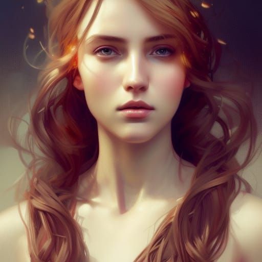 Young beautifull women - AI Generated Artwork - NightCafe Creator