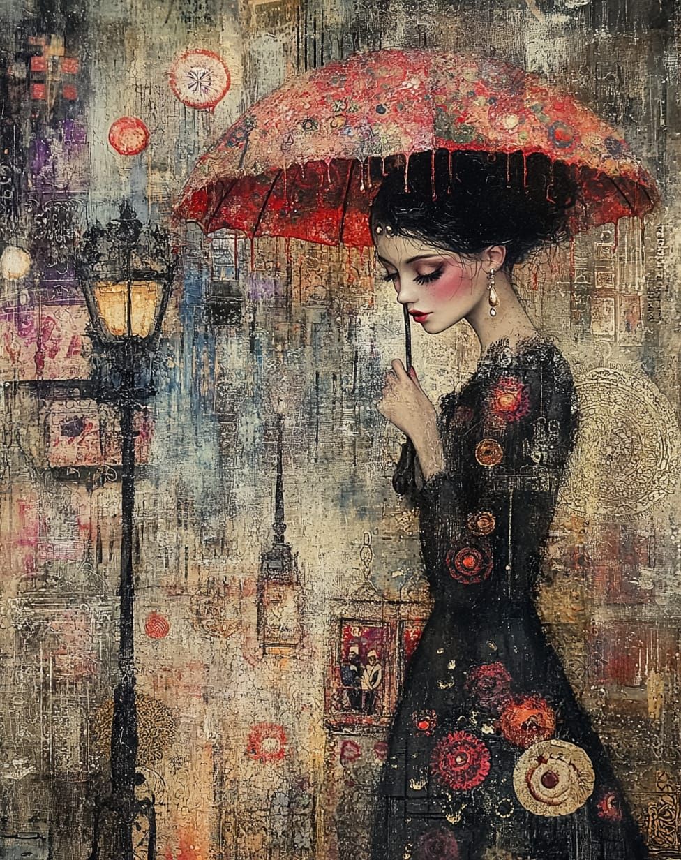 The Lady of Rain and Light  by @Magic School Bus Dropout