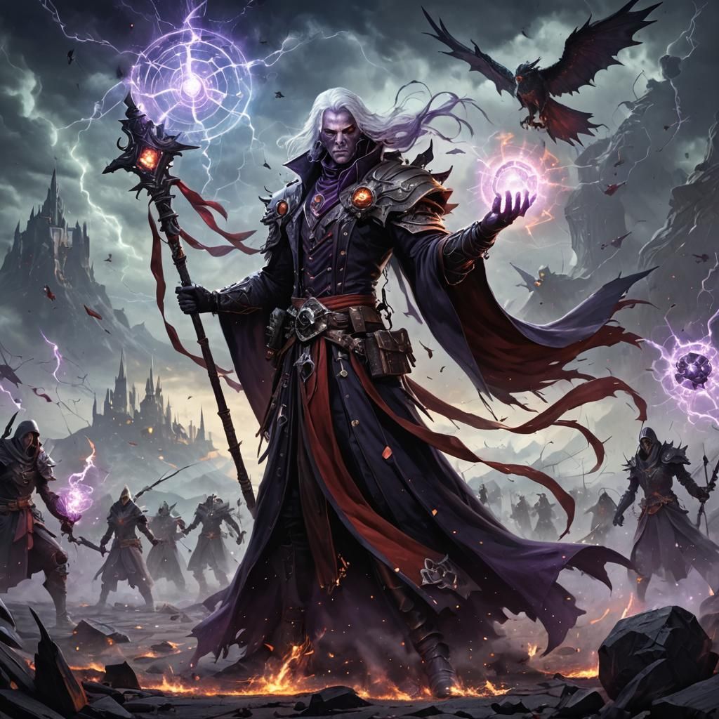 Warlock, battle ready