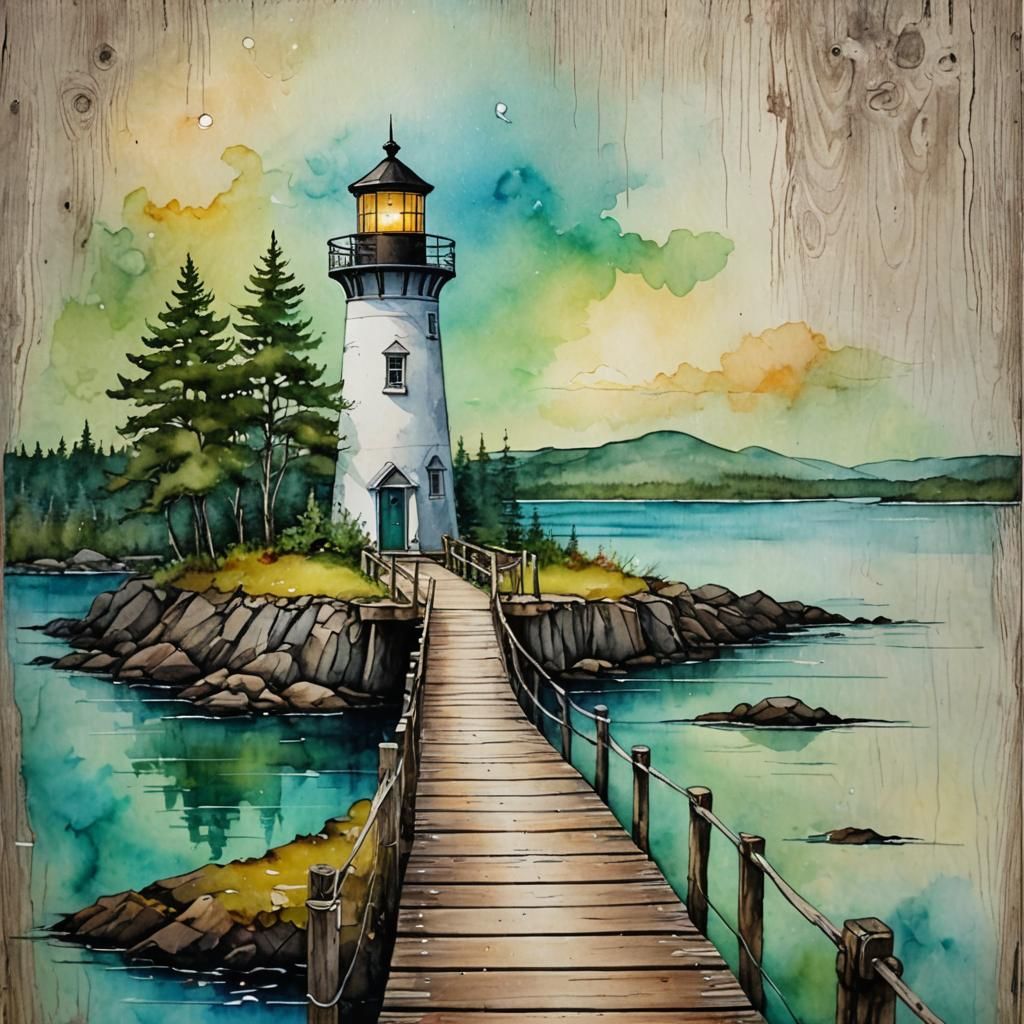 Maine River Lighthouse