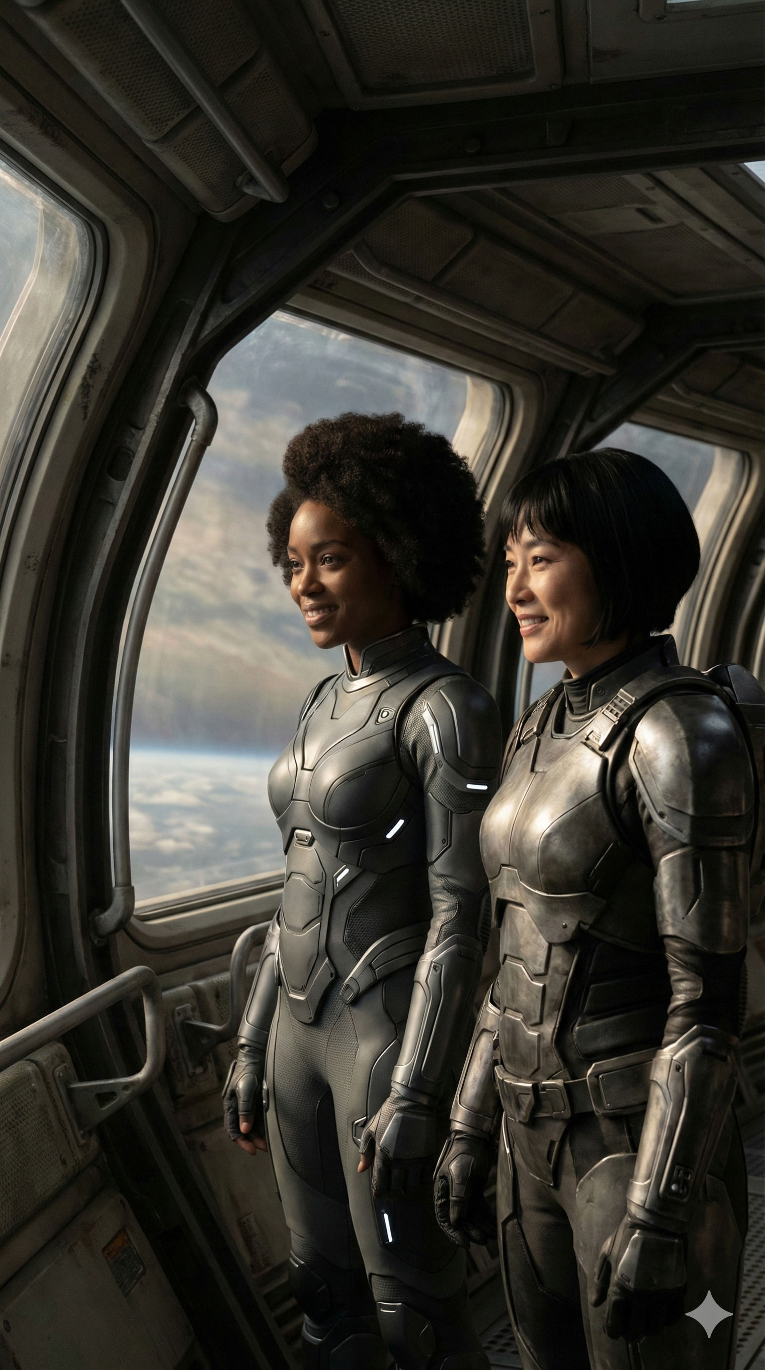 Moonrabbit and Inini on a New World