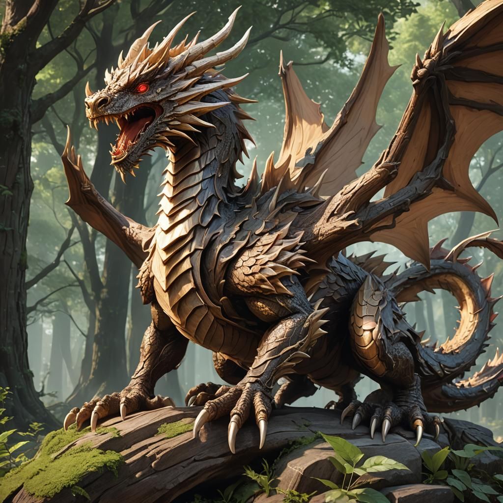 Super Godly Wood Dragon