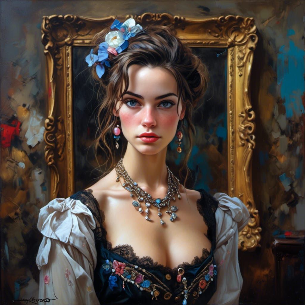 Elegant French Lady