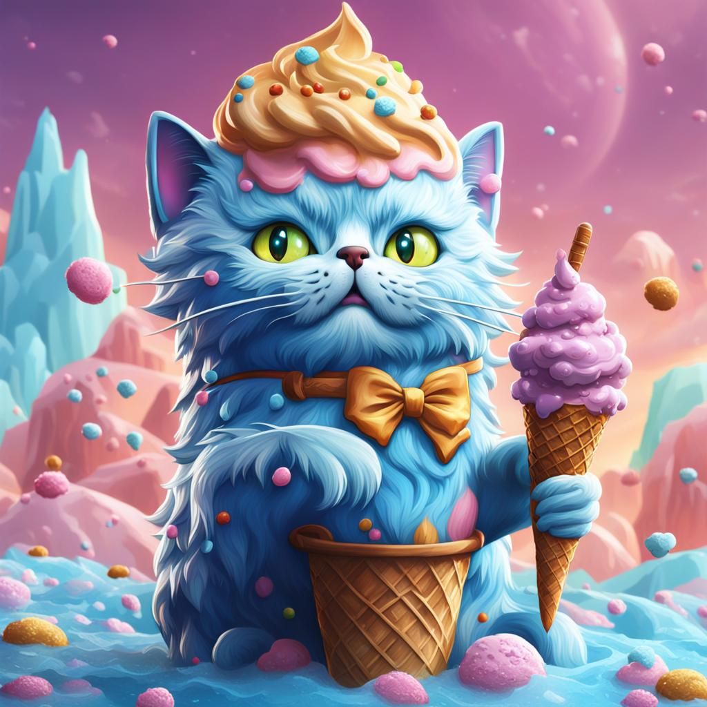 ice cream cat
