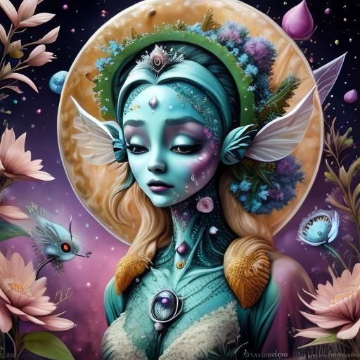 Sylviri - Avatar of the living world of Silva Aelika - Faerie Court of Sylviri 26