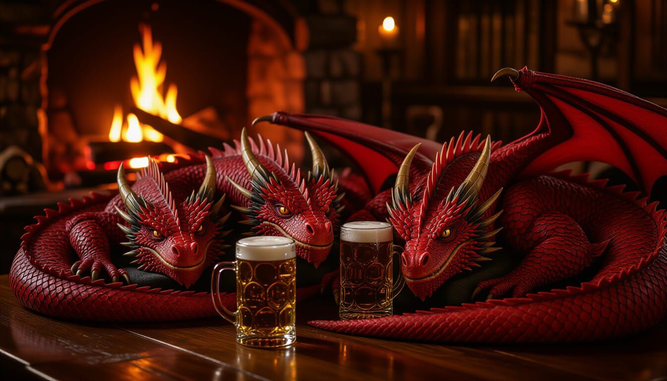 Aye, there be Dragons!  Part 2  by @lionfire3