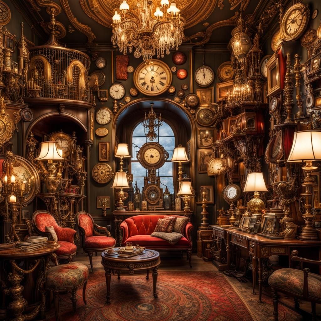 Maximalist steampunk 01  by @Son Ho