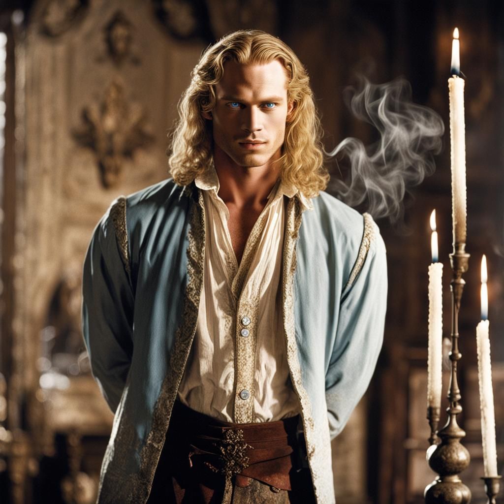 Sam Reid as Lestat from "Interview with a Vampire". Straight...