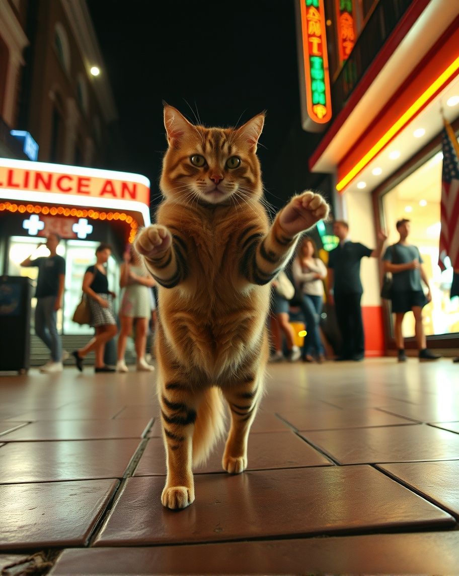 I'm Never Gonna Dance Again, Little Cat Feet Have Got No Rhythm...