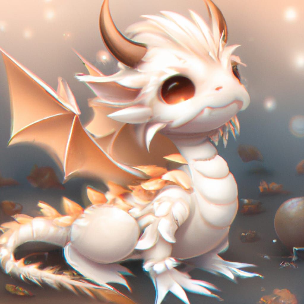 Amber Hatchling  by @fantac