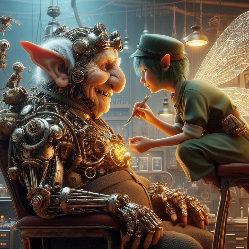 The Goblin, the Fairy, and the Workshop of Wonders