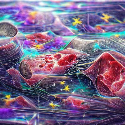 Cells repairing tissue damage