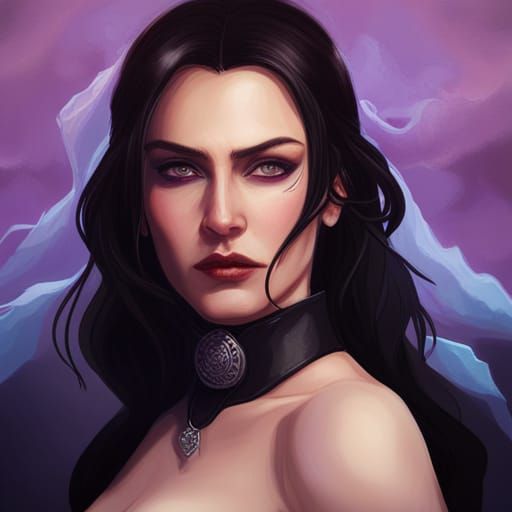 yennefer of vengerberg - AI Generated Artwork - NightCafe Creator