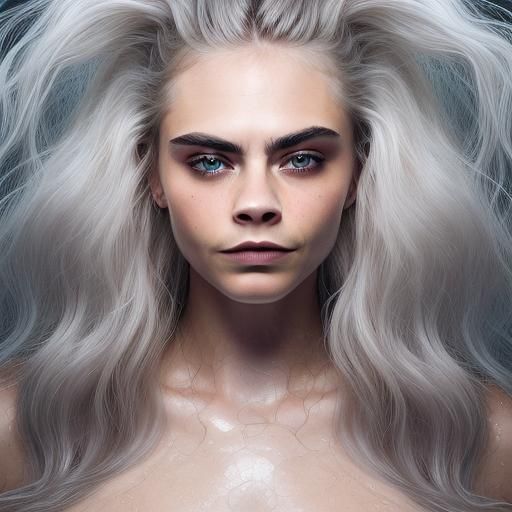 cara delevingne - AI Generated Artwork - NightCafe Creator