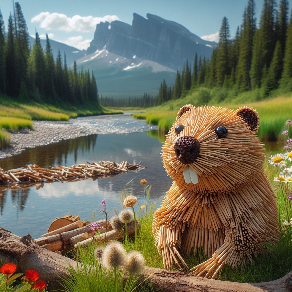 Tooth pick beaver