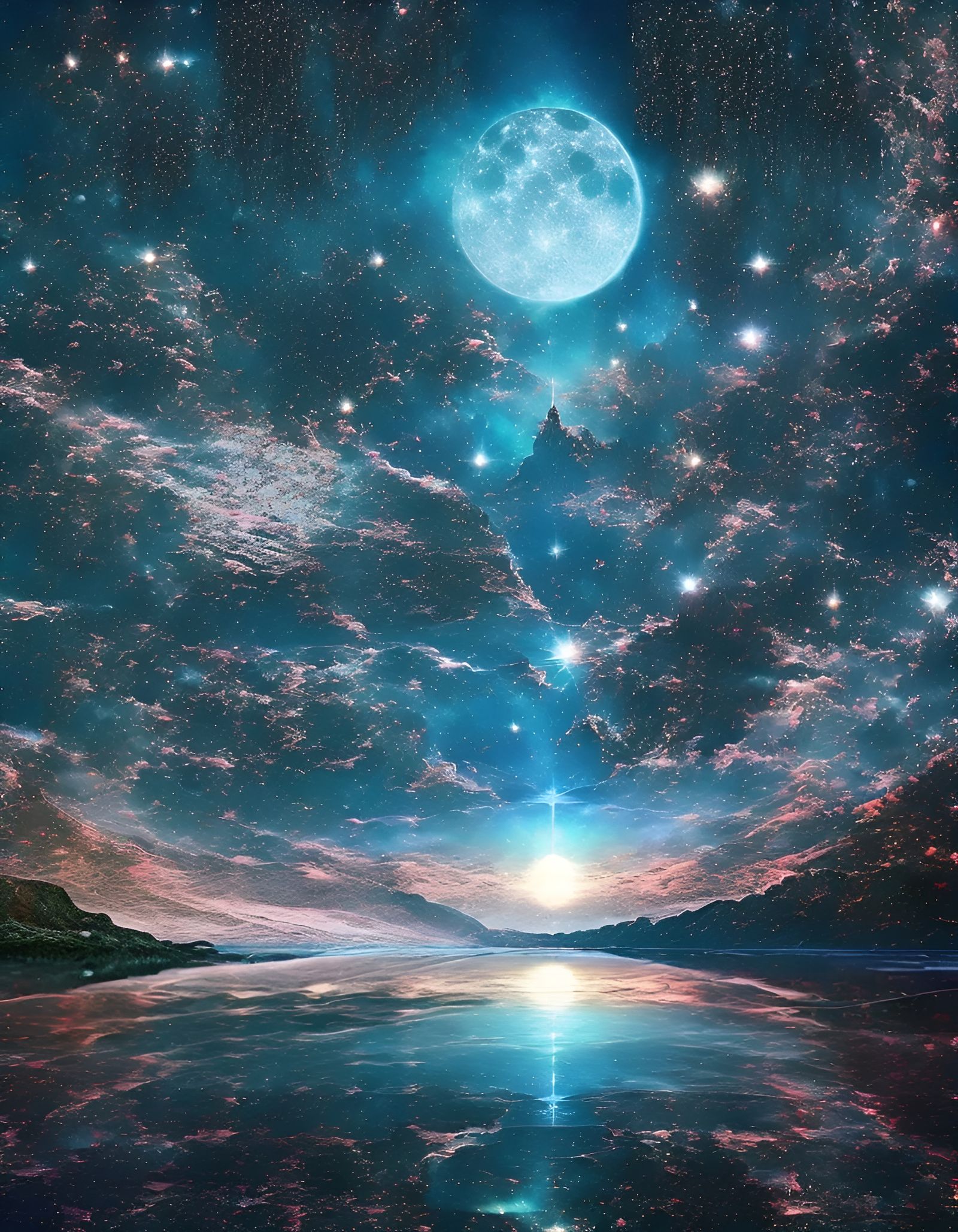 Spectral Nebula  by @Noir