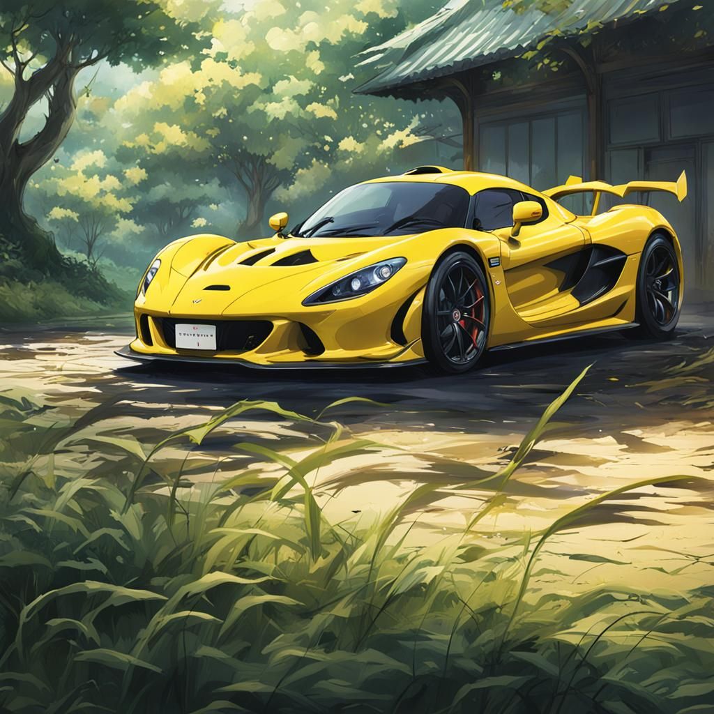 Yellow Hennessey Venom F5