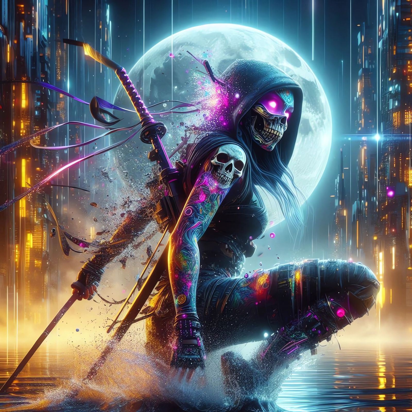 Ninja assassin 2059 AD