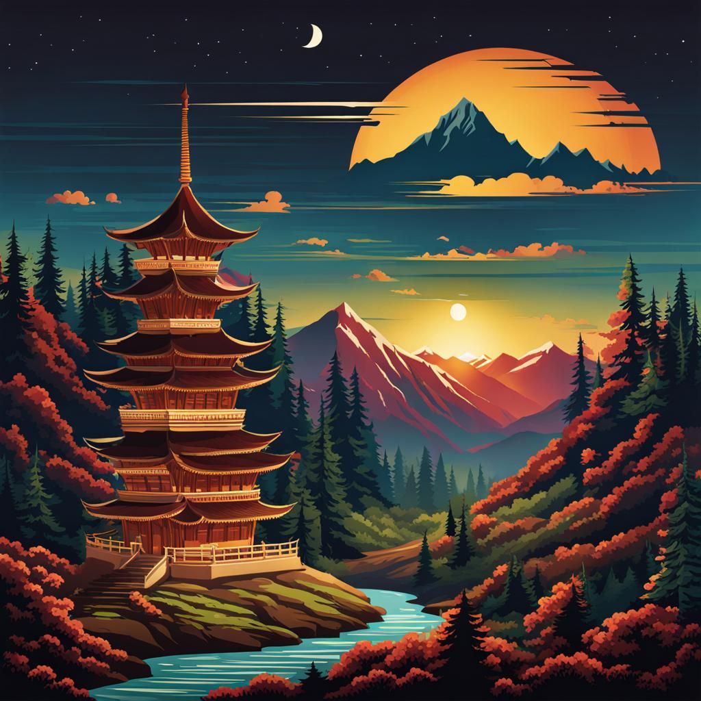 Japan - AI Generated Artwork - NightCafe Creator