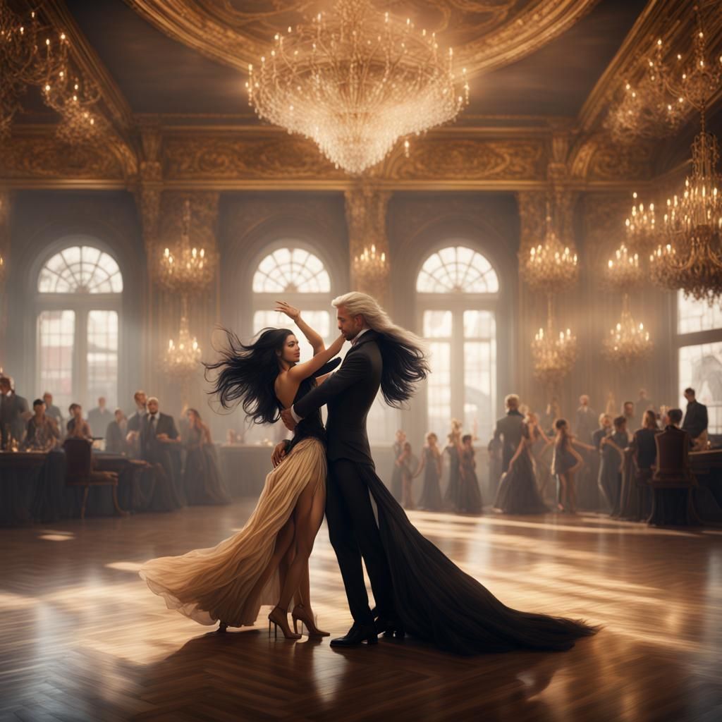 Ballroom Dance: A Detailed Fantasy Concept Art
