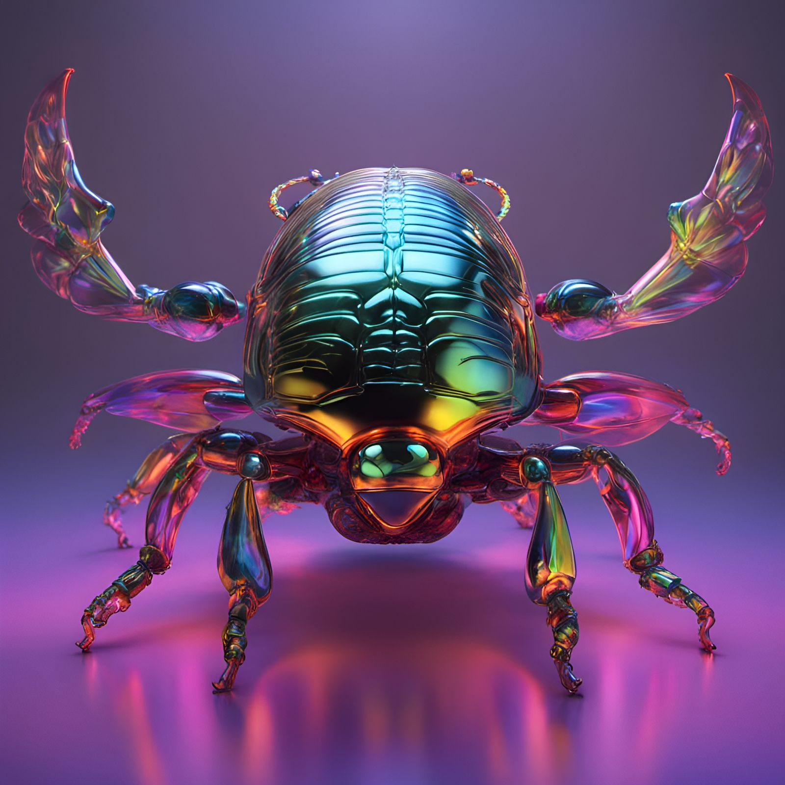 A Blown Glass Scarab Beetle (Continued)
