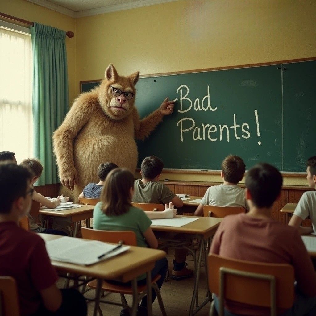 My fifth grade teacher, Mr. Talbot, had the same answer to e...