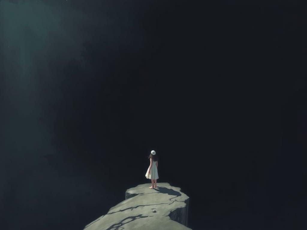 the essence of nothingness  by @Colin Davis