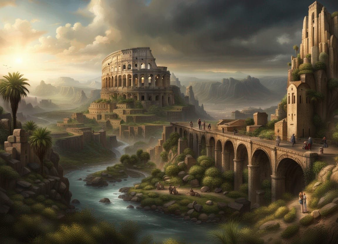 Valley of Antiquity  by @undefined