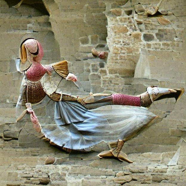 Medieval ballerina