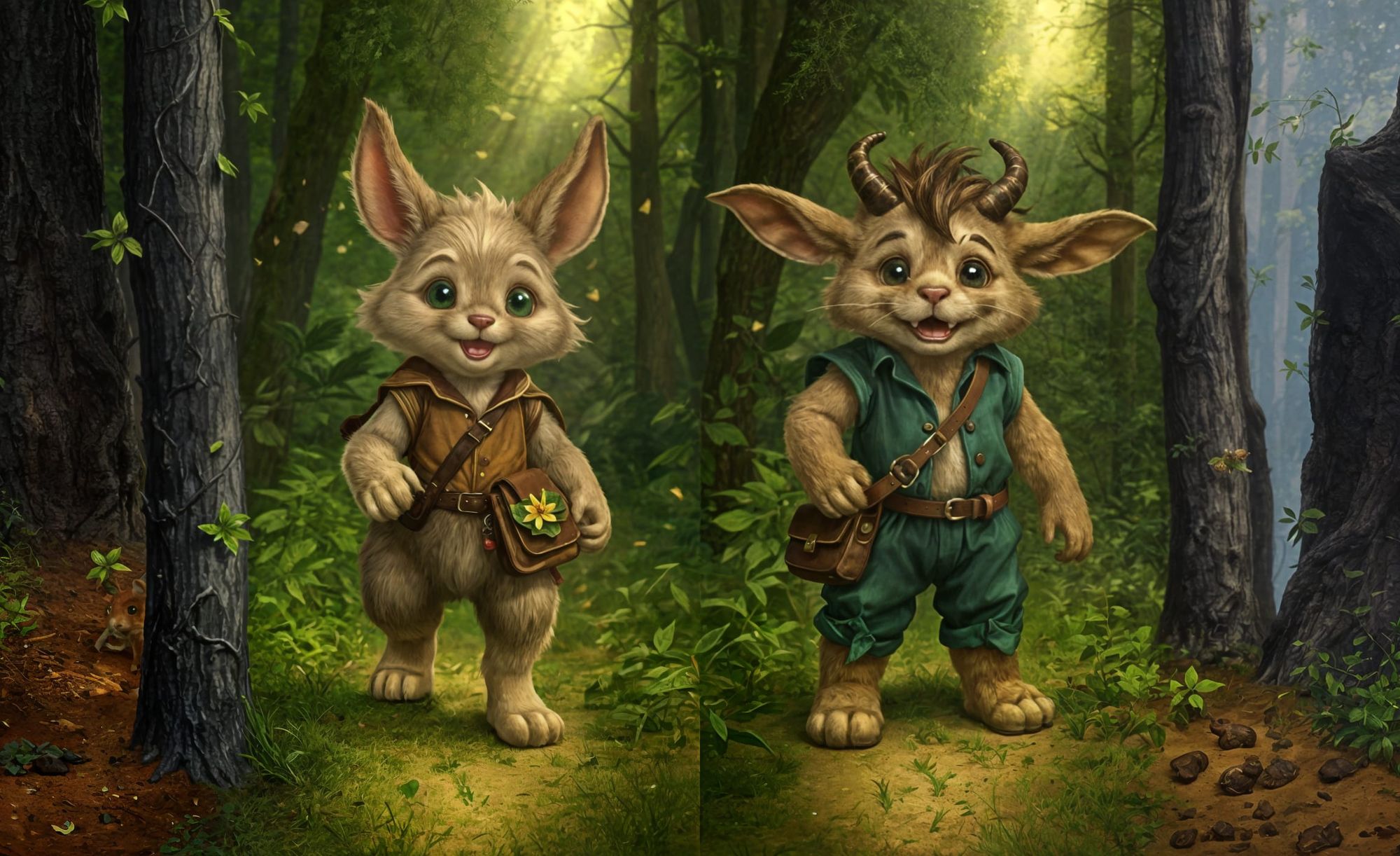 Bunnykin Siblings