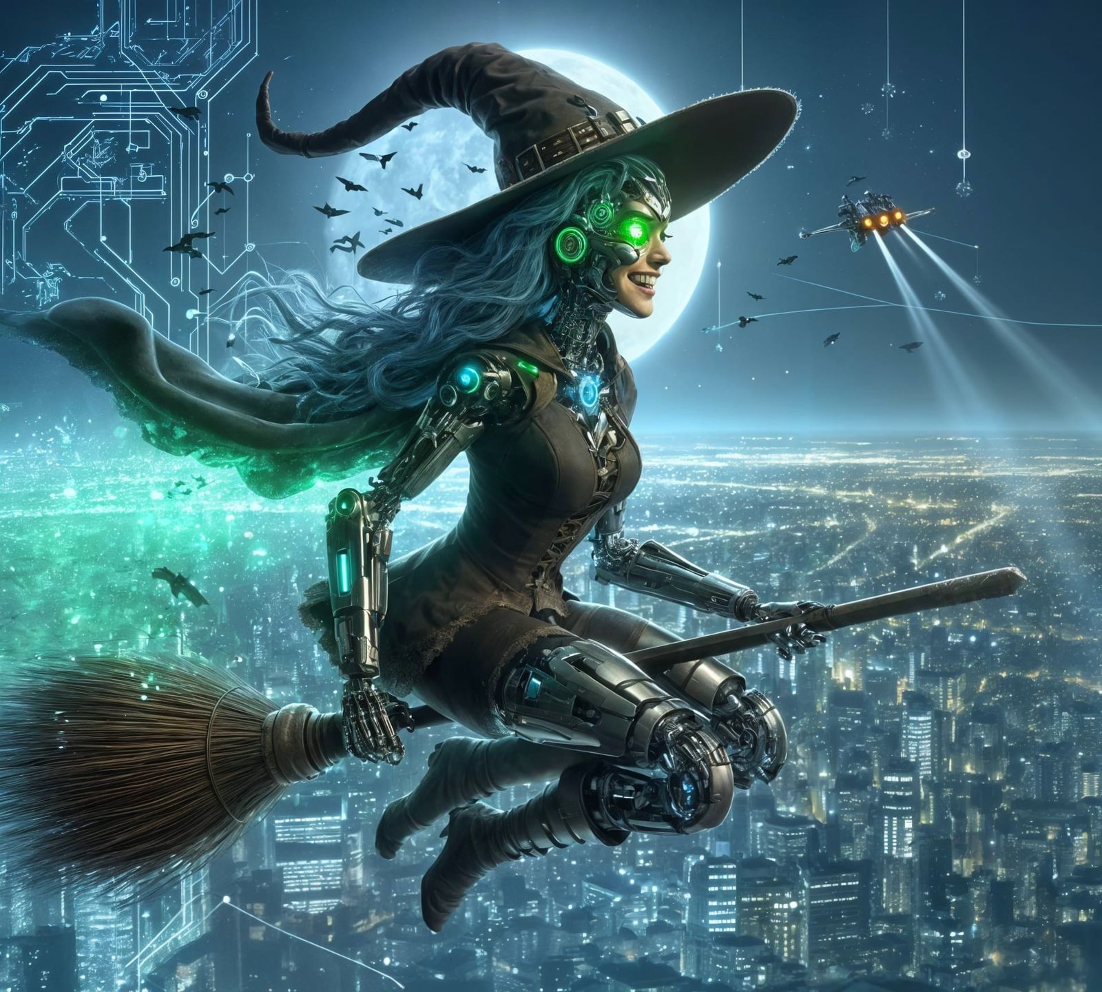 Cyborg Witch