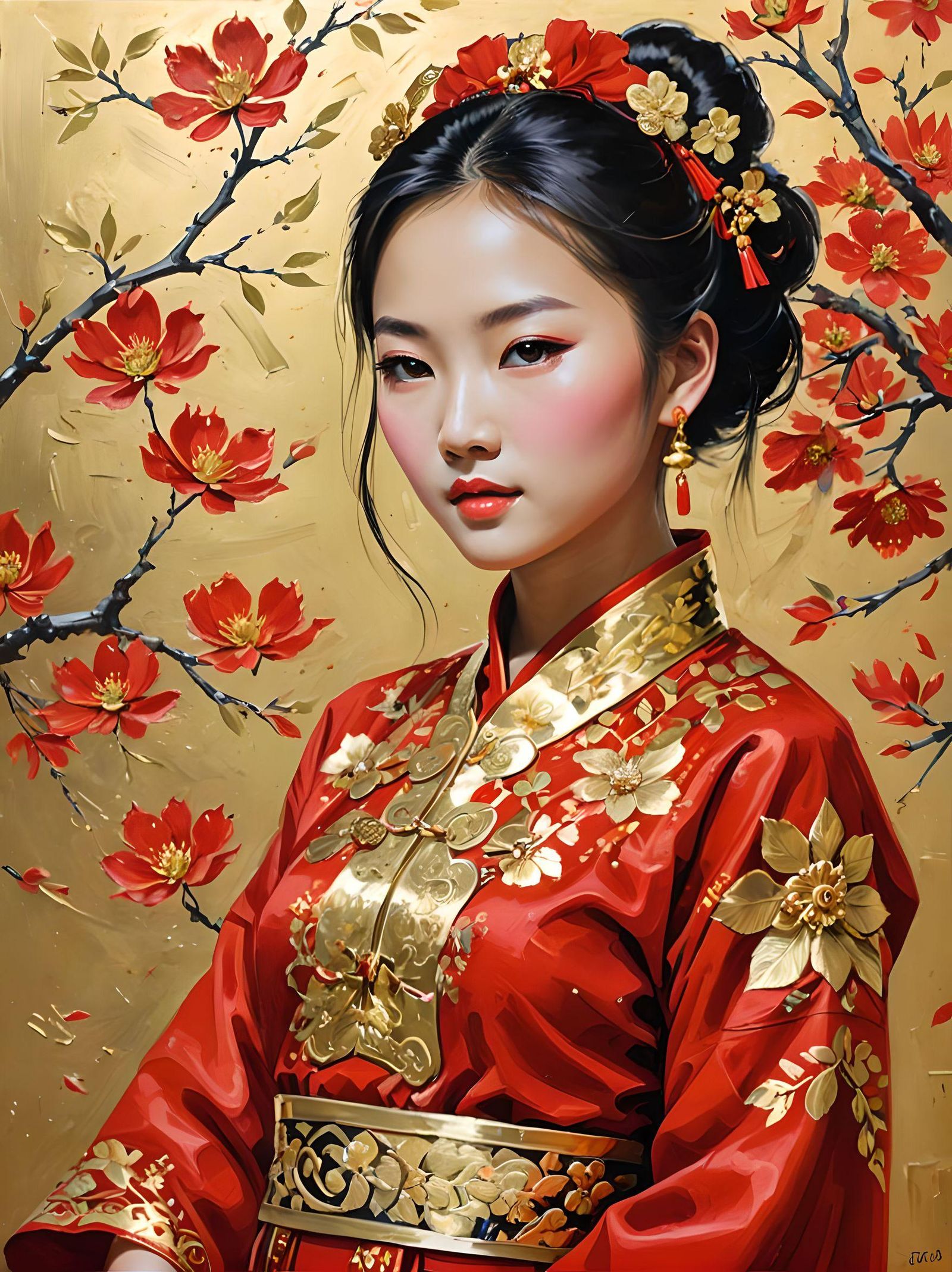 Beautiful young Chinese girl