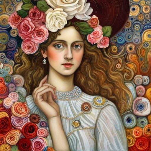 Hat of roses