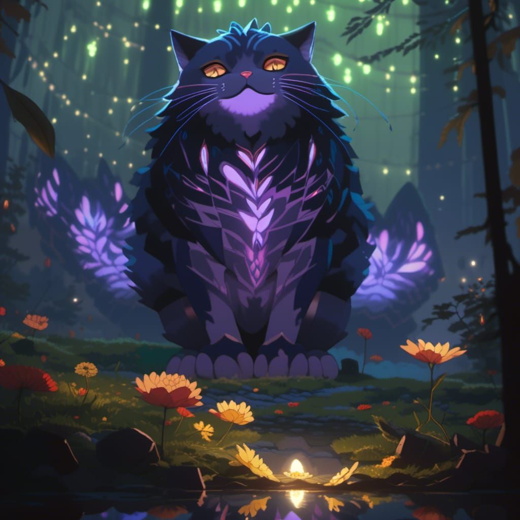 serene cheshire cat #2