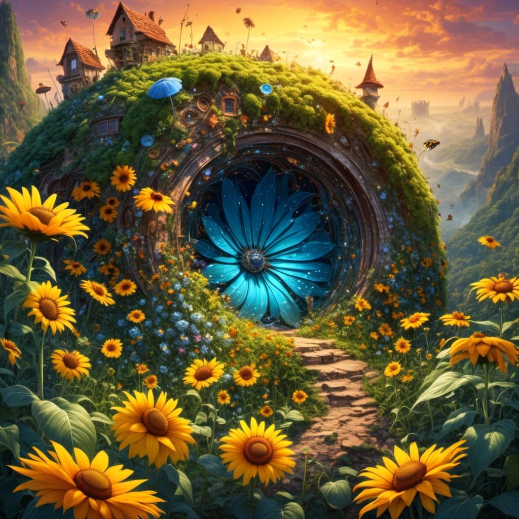 The secret flower passage