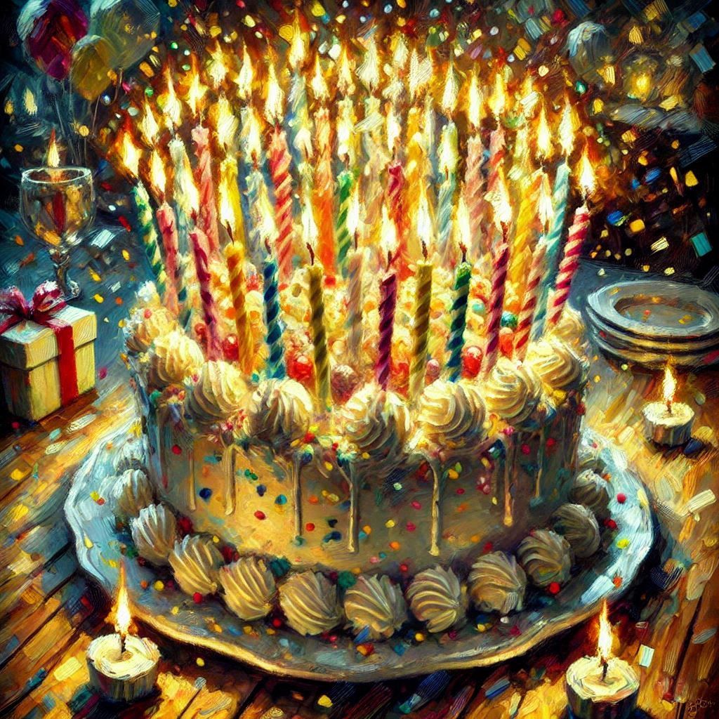 Birthday Cake (Erin Hanson style)