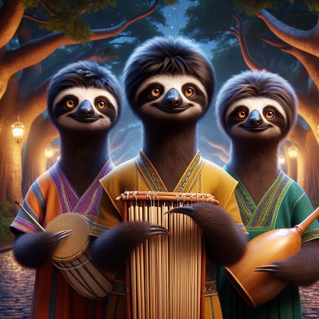 The Slothstin Vali Trio, Malagasy singers and musicians