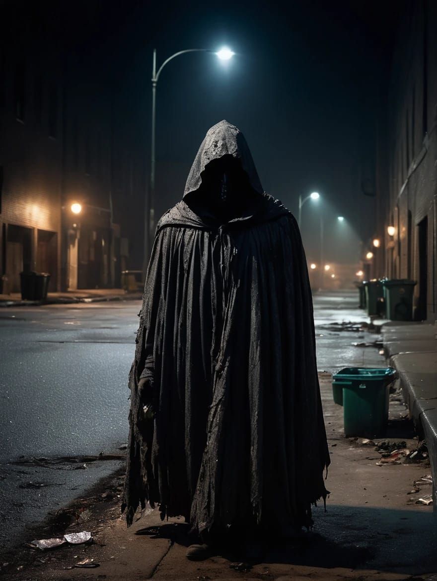The Dark Man with Dark Intent