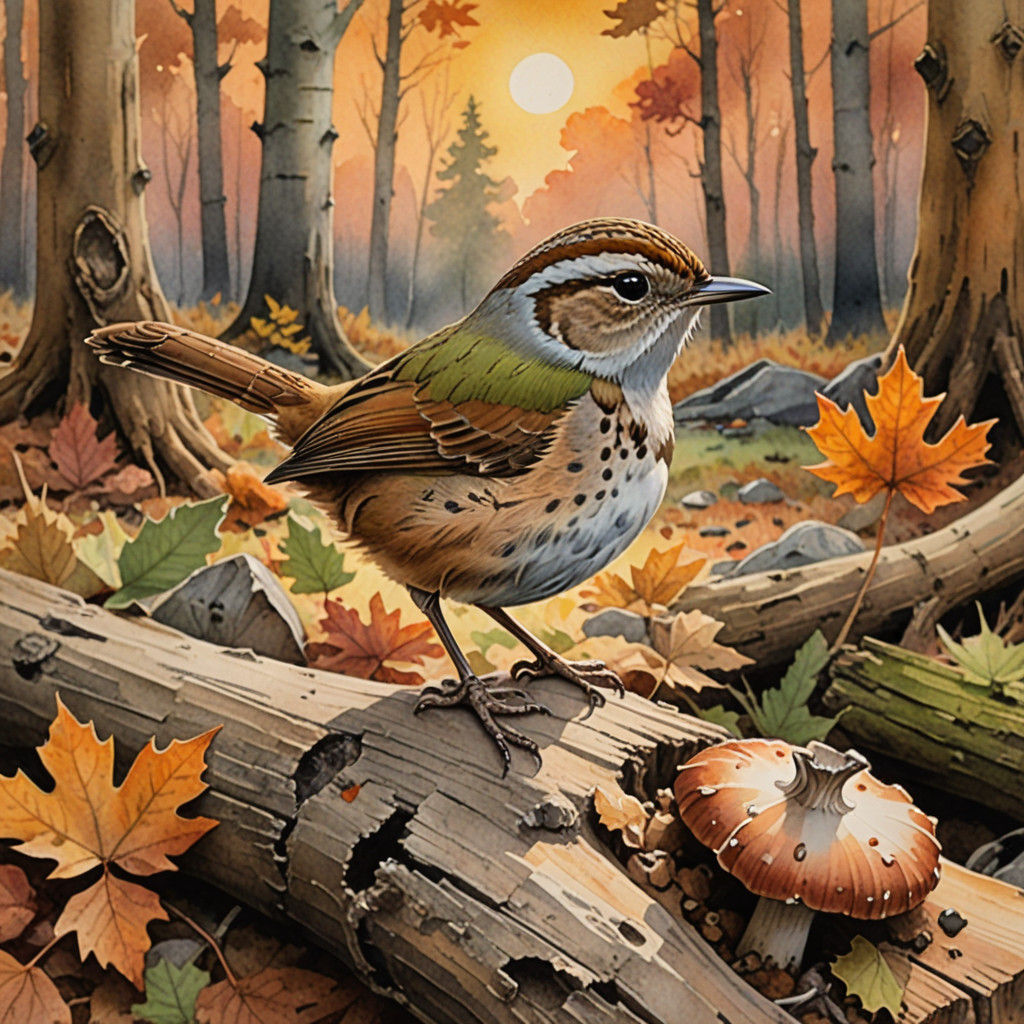 Earthy Wren  by @Mulgar the Merciful 