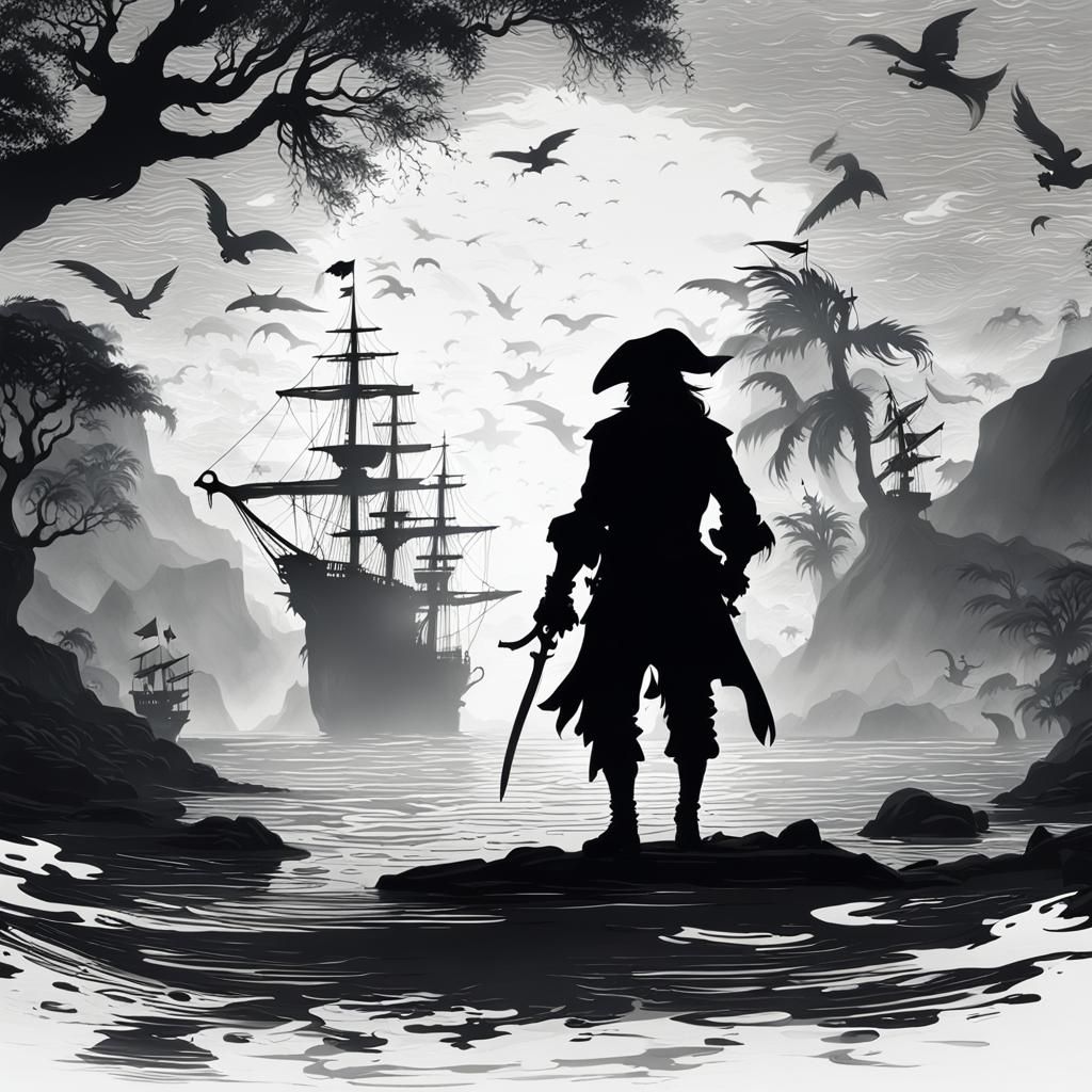 a pirate.  by @Tasmaniac01