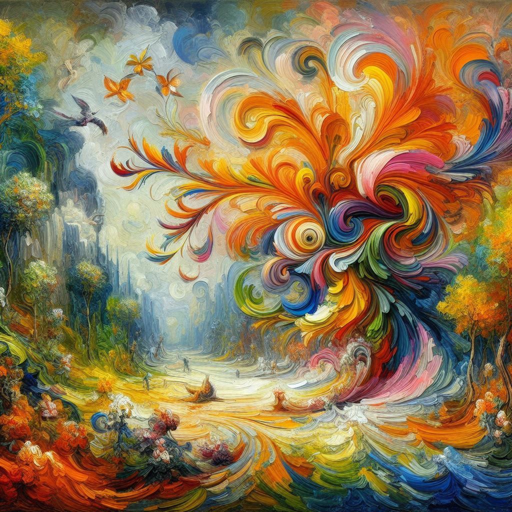 “Surrealist Floral Abstraction” (3)