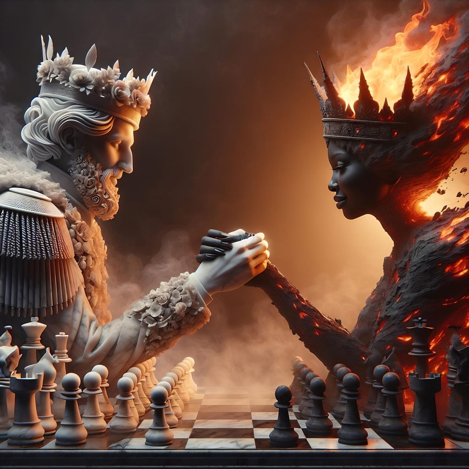 Power of Diplomacy - peace of the pieces  by @Kuiken