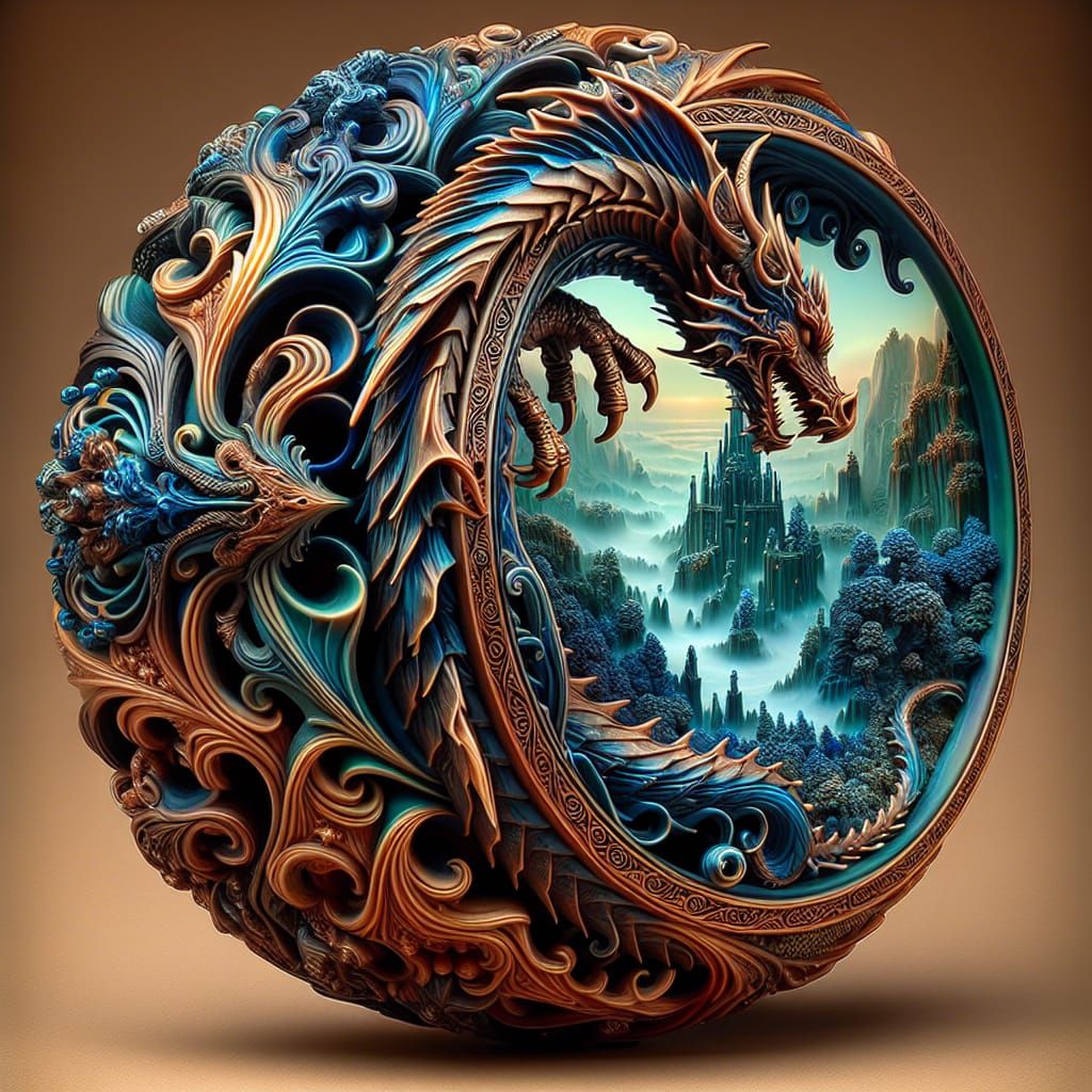 Dragon Ring..  by @fredlef