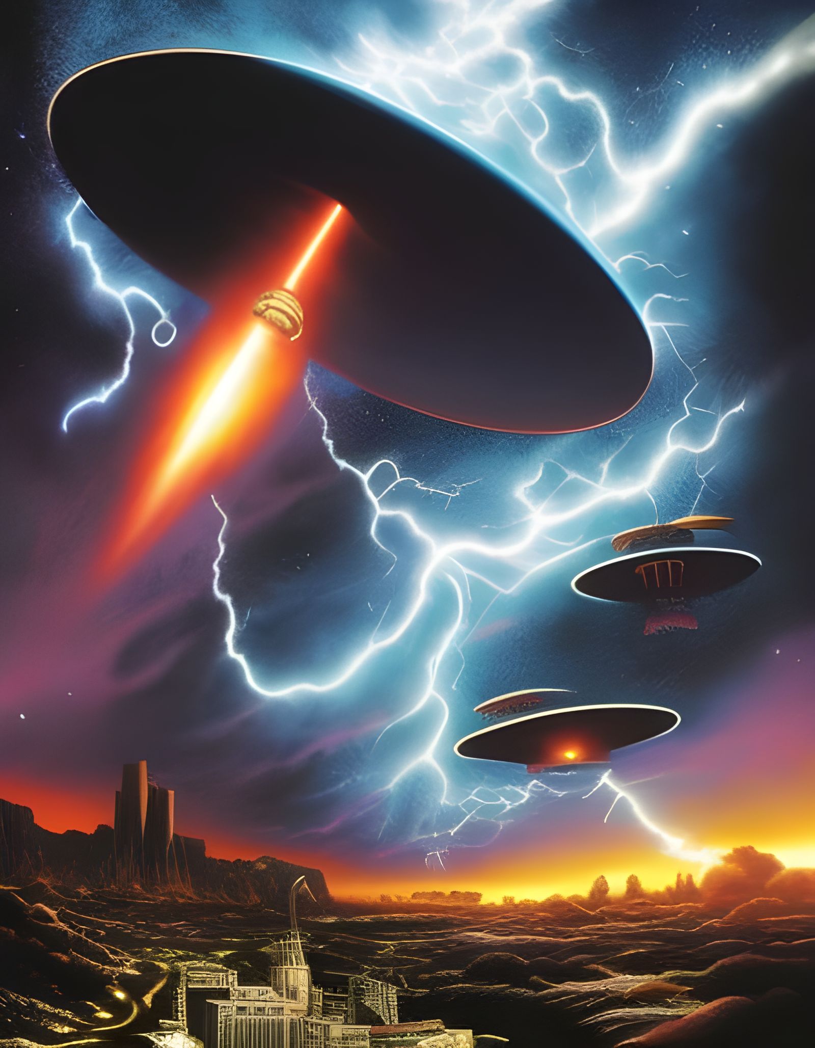 Alien Invaders  by @Prettysleepy Art