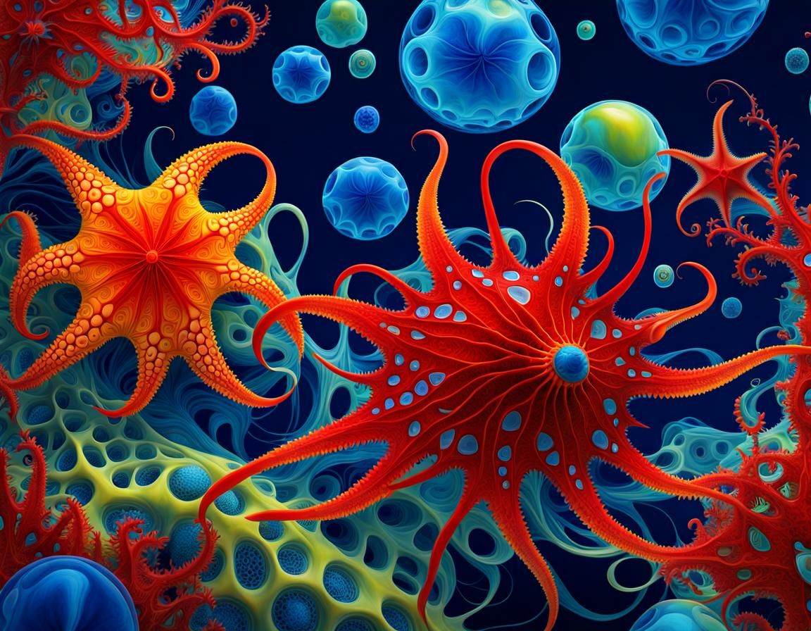 Carrington, Surrealism, Star-fish
