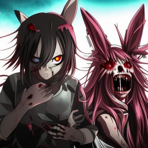 Anime Zombie Minions  by @KBunny001