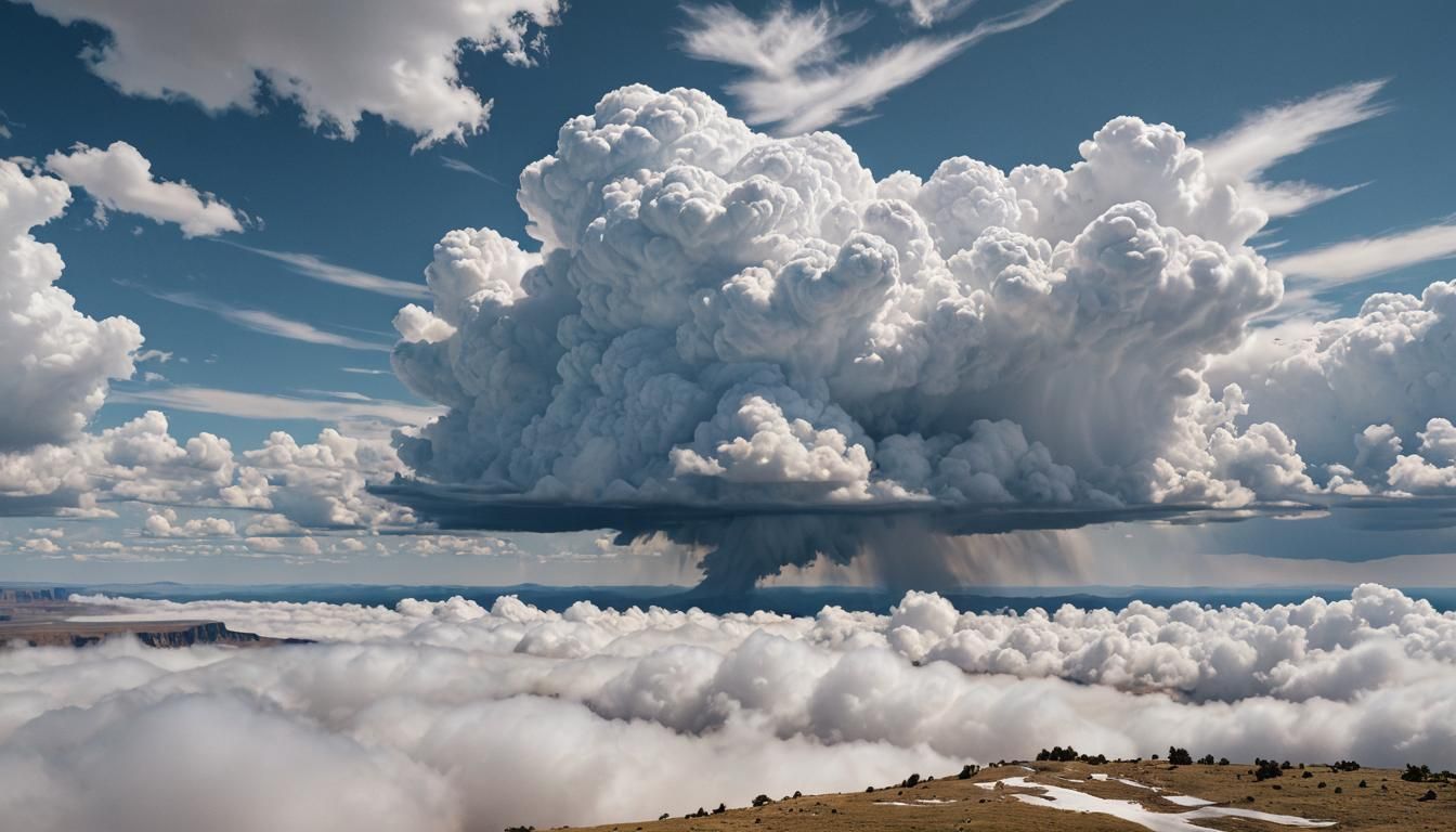 🌄 A vast, sweeping landscape 🏞️ in a hyper-realistic 3D oc...
