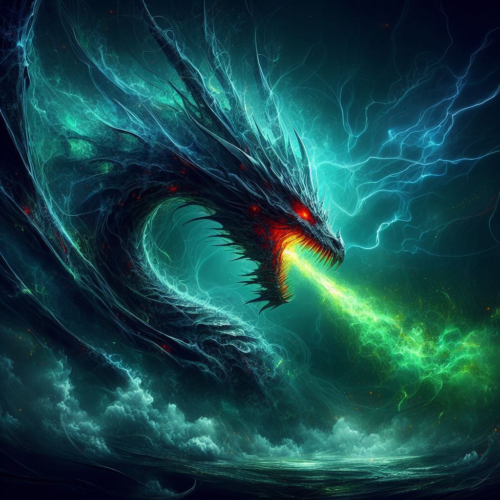 The Dragon Blows - AI Generated Artwork - NightCafe Creator